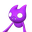 かがやくコウモリ